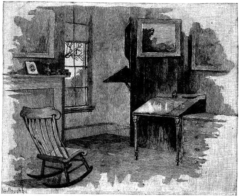 THE STUDY IN THE TOWER OF THE WAYSIDE.