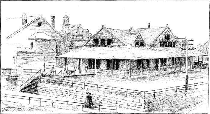 CONN. RIVER RAILROAD STATION.
