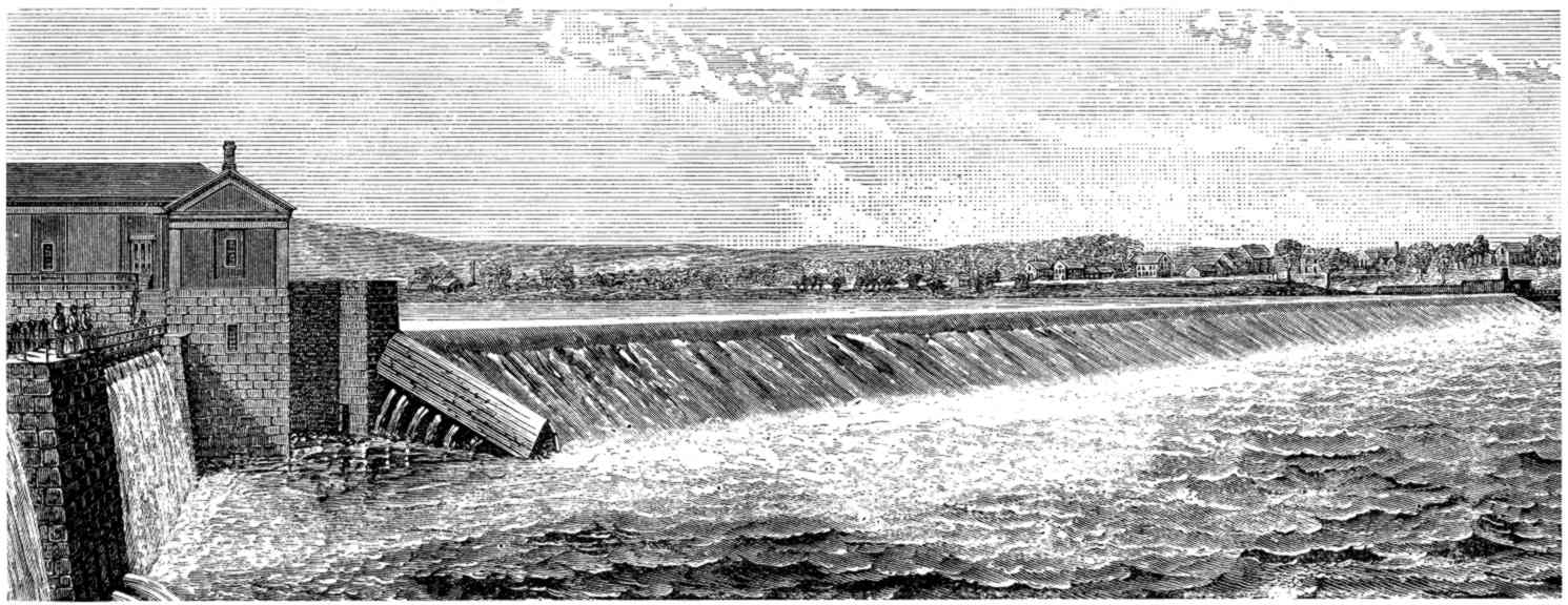 THE HOLYOKE DAM.