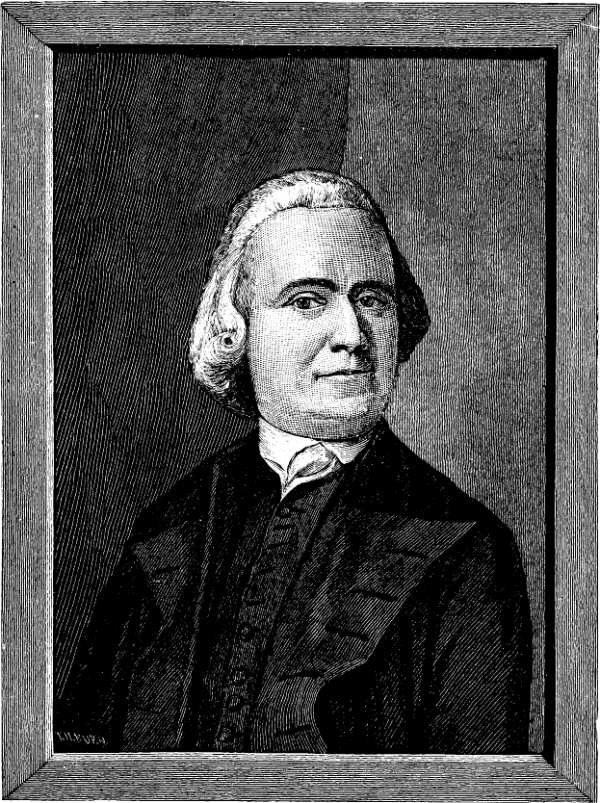 SAMUEL ADAMS. FROM COPLEY'S PAINTING.