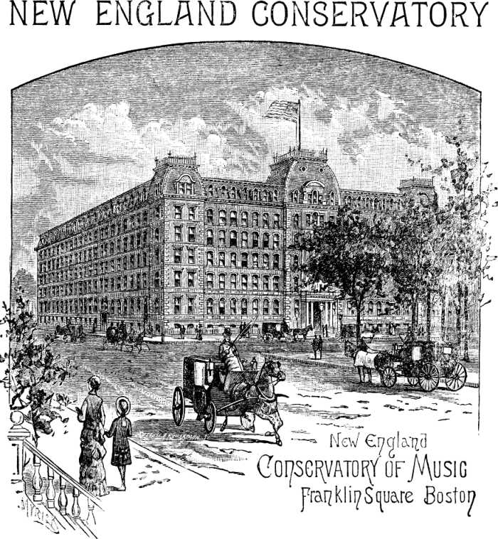 New England Conservatory of Music Franklin Square Boston