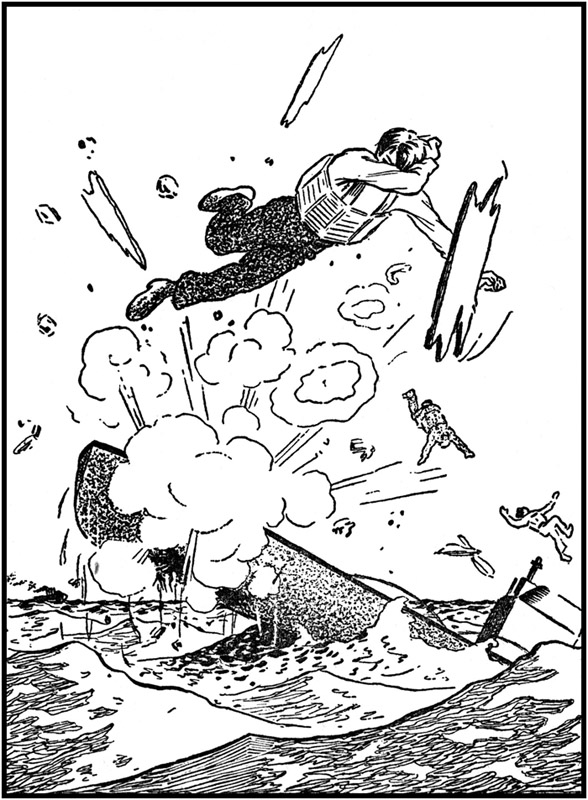 Frontispiece: An Explosion followed...