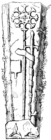 Stone Coffin Lid. Stone Coffin Lid.