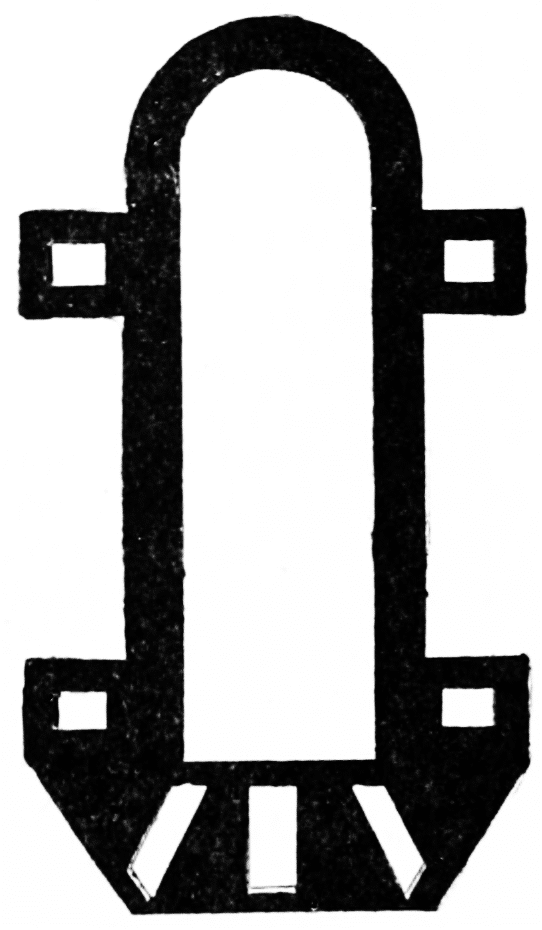 Crypt, St. Gérêon's (diagram)