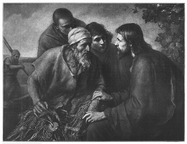 Christ and the Fishermen Painted by E. Zimmerman Christ and the Fishermen Painted by E. Zimmerman