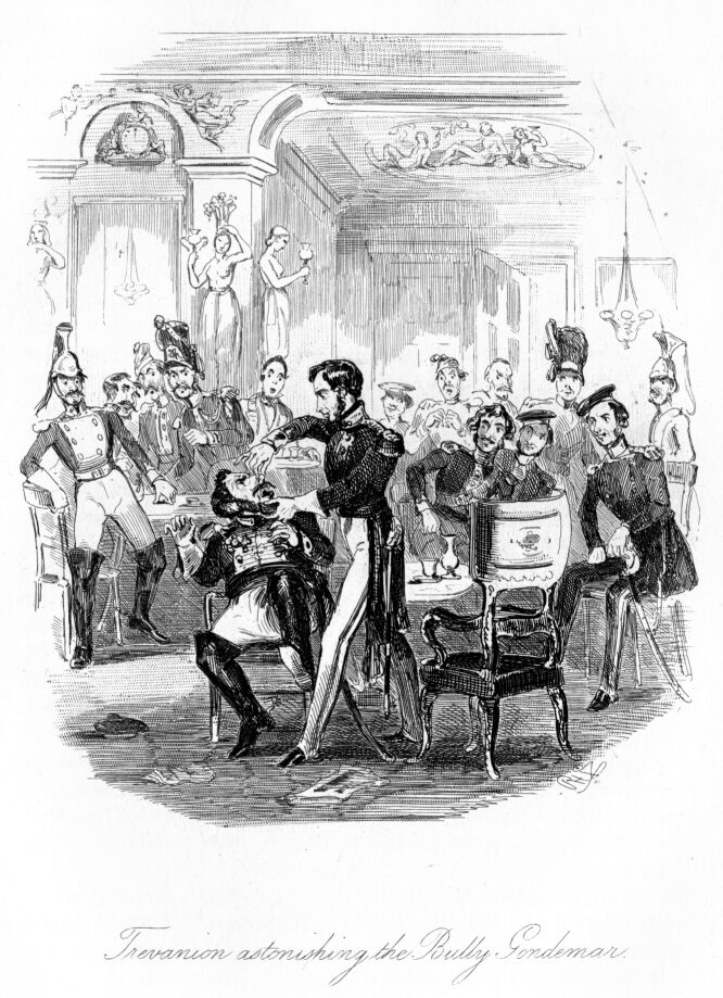 Illustration: Trevanion Astonishing the Bully Gendemar