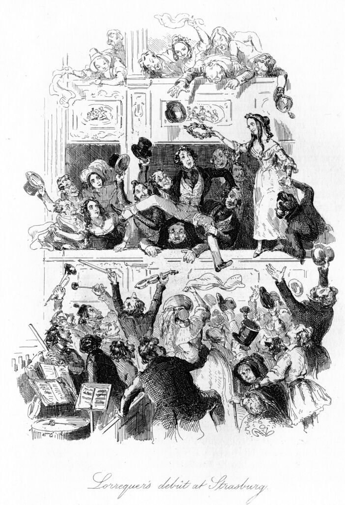 Illustration: Lorrequer’s Debut at Strasburg