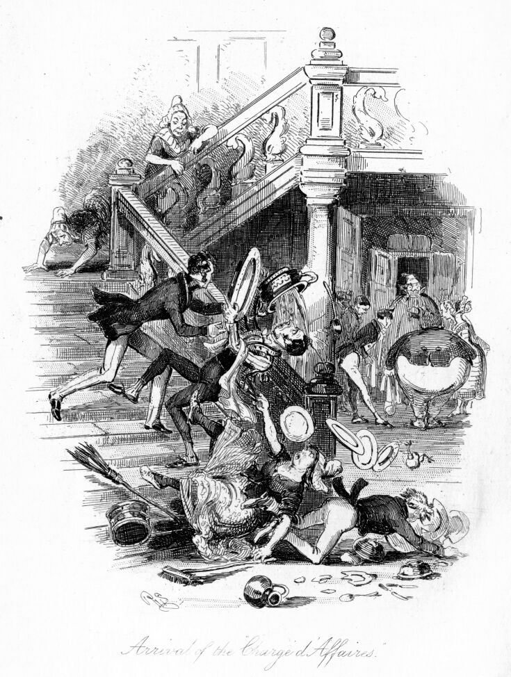 Illustration: Arrival of Charge d’Affairs
