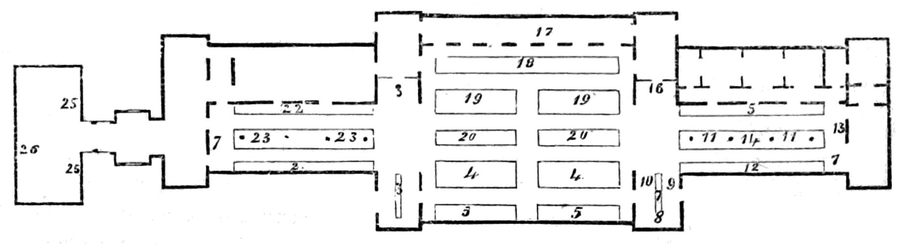 PLAN OF KROLL'S WINTERGARTEN, BERLIN.