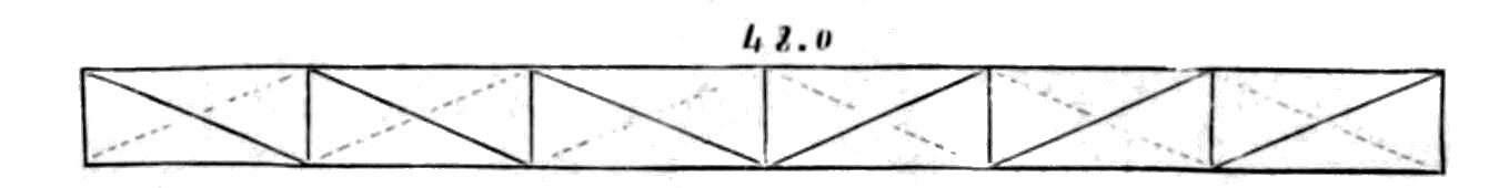 DIAGRAM OF 48-FEET GIRDER.