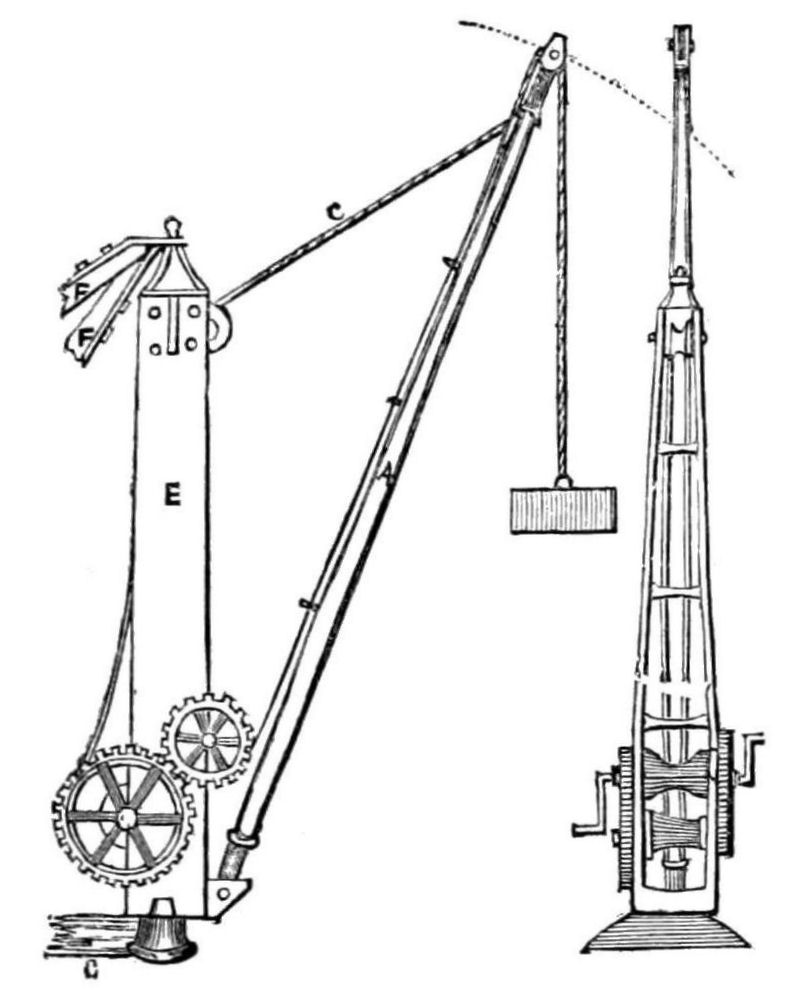HENDERSON'S DERRICK CRANE.