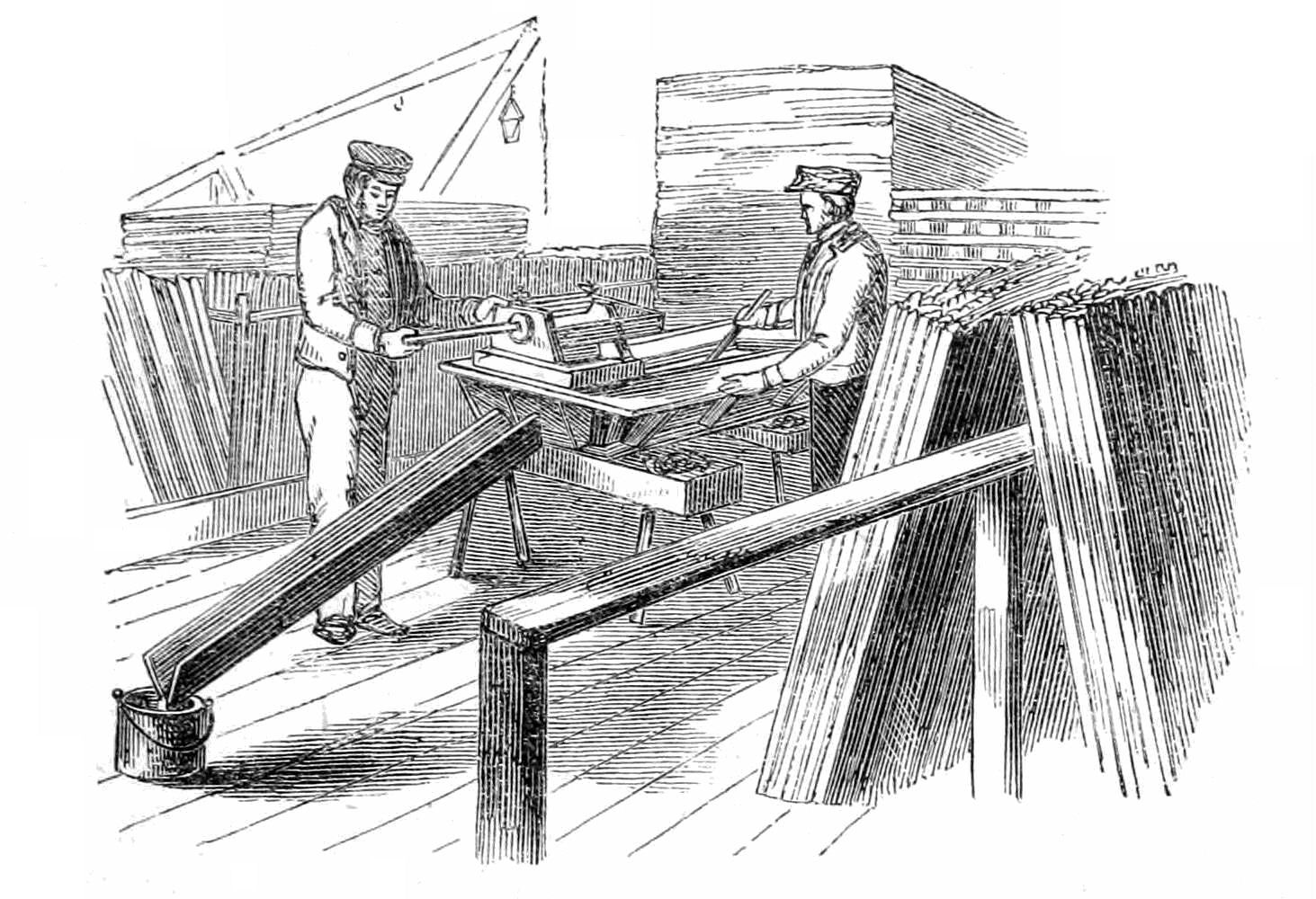 THE SASH-BAR PAINTING-MACHINE.