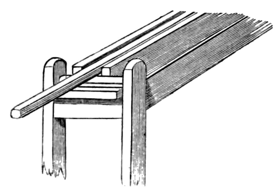 PART OF HAND-RAIL MACHINE.