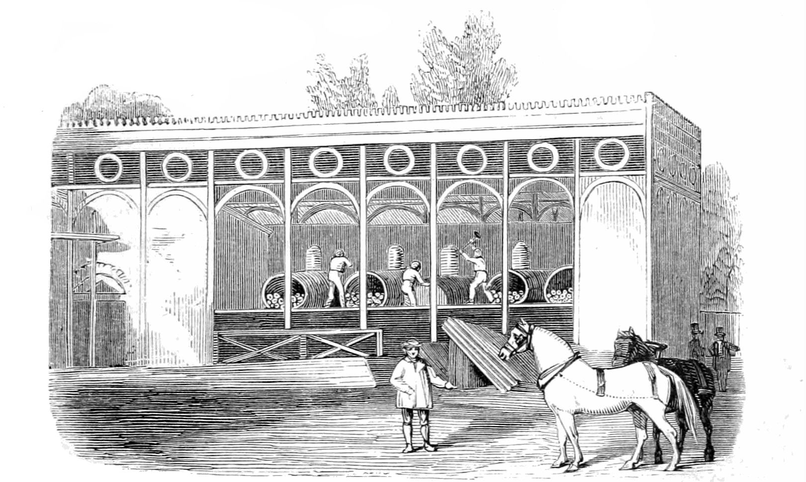 View of the Boiler House.