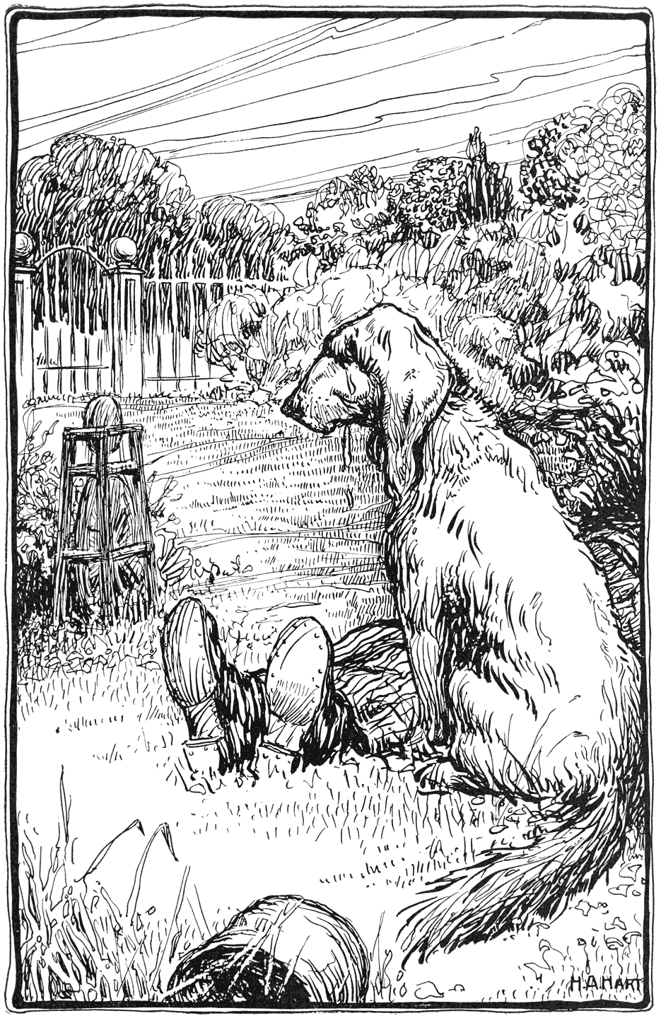 “Rough-leg perceived that there was something strange about his master.”