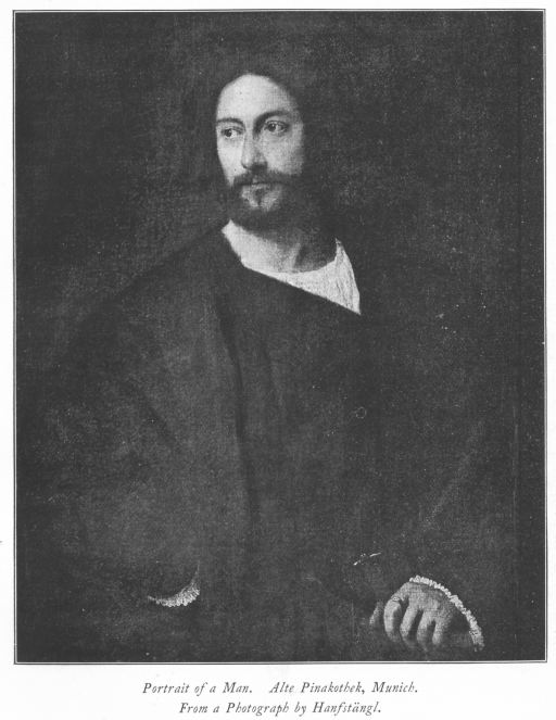 Portrait of a Man. Alte Pinakothek, Munich. From a Photograph by Hanfstängl. Portrait of a Man. Alte Pinakothek, Munich. From a Photograph by Hanfstängl.