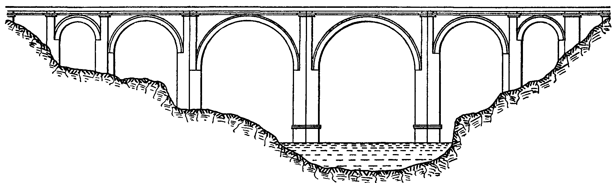 Fig. 2.--Bridge of Alcantara. Fig. 2.--Bridge of Alcantara.