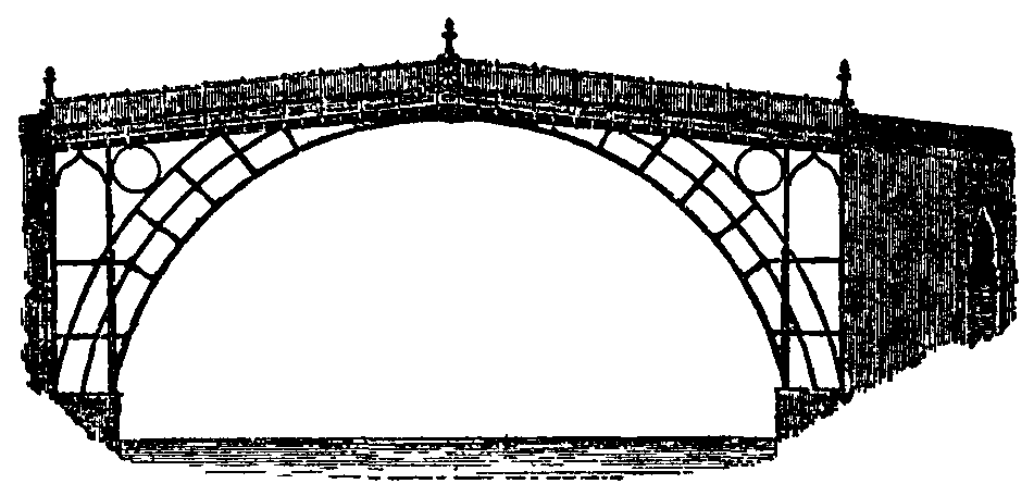 Fig. 27.--Coalbrookdale Bridge. Fig. 27.--Coalbrookdale Bridge.