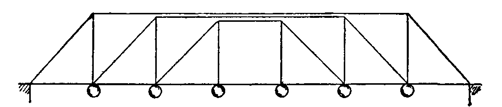 Fig. 63.--Pratt truss. Fig. 63.--Pratt truss.