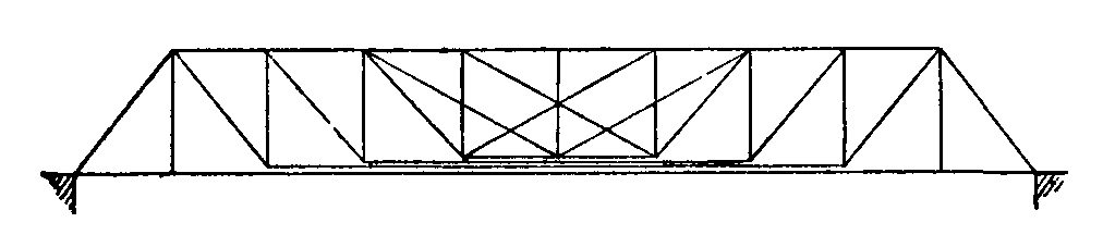 Fig. 64.--Whipple truss. Fig. 64.--Whipple truss.