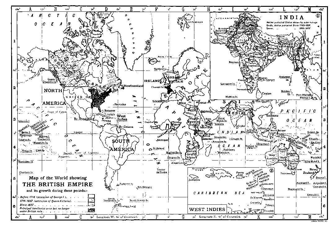 The British Empire. The British Empire.