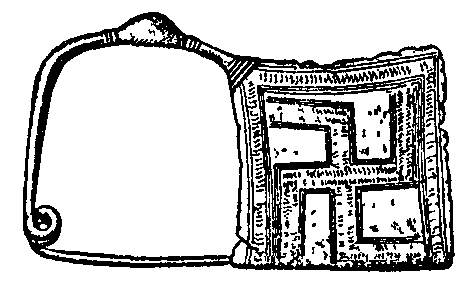 Fig. 6.--Greek geometric fibula. Fig. 6.--Greek geometric fibula.