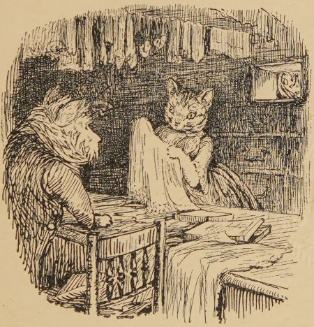 Miss Louisa pussy cat.