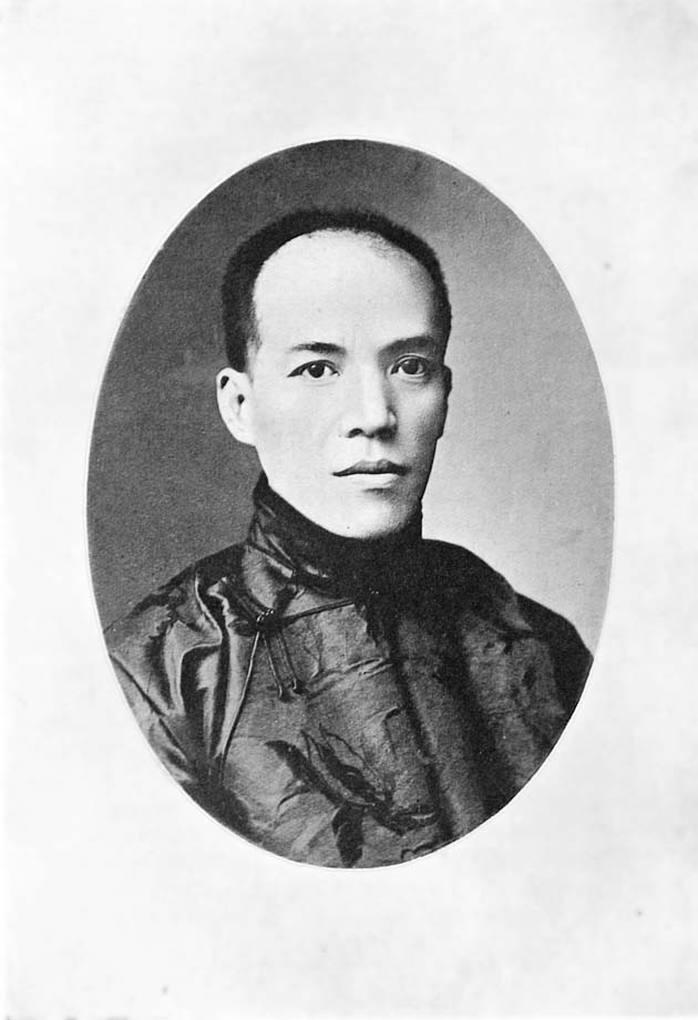 The Scholar Liang Chi-chao, sometime Minister of Justice, and the foremost "Brain" in China.