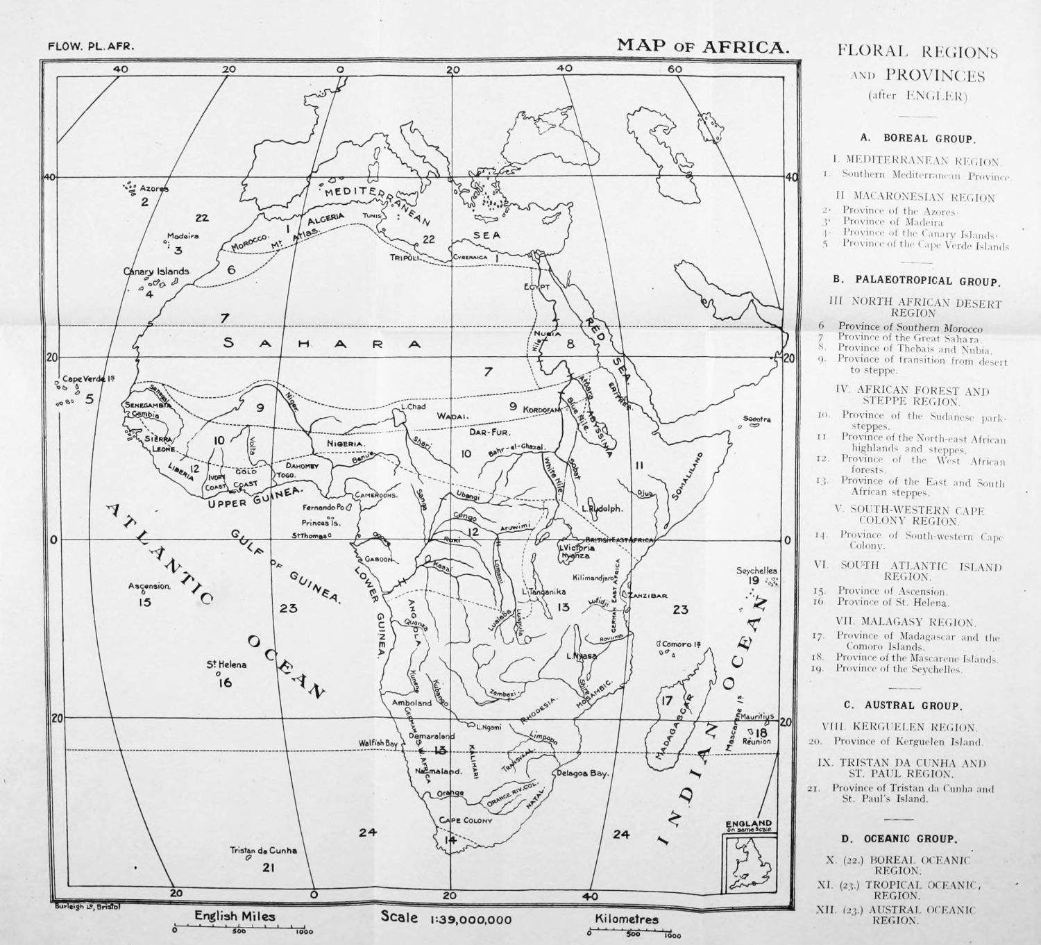[The image of the Map of Africa is unavailable.]