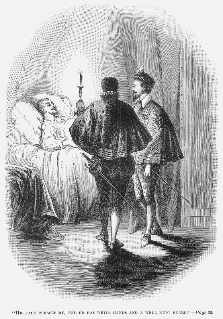 "HIS FACE PLEASES ME, AND HE HAS WHITE HANDS AND A WELL-KEPT BEARD."