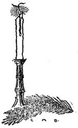 Lighted candle Lighted candle