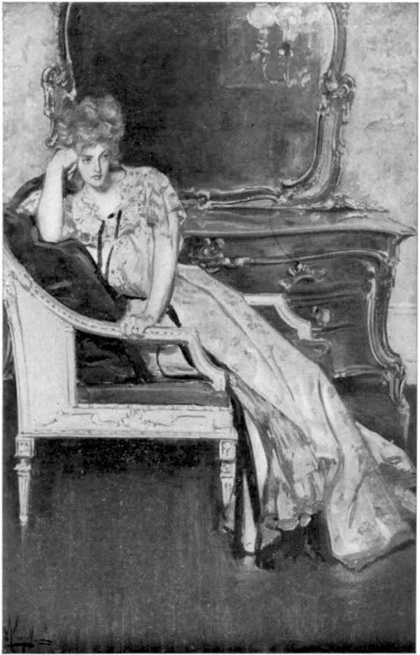 'Evidently she had been crying.'