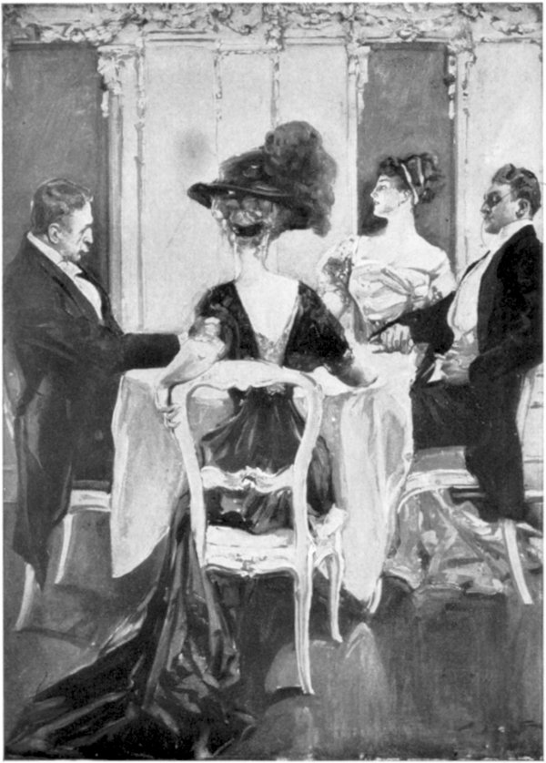 'At Josephine's right sat a handsome young foreigner.'