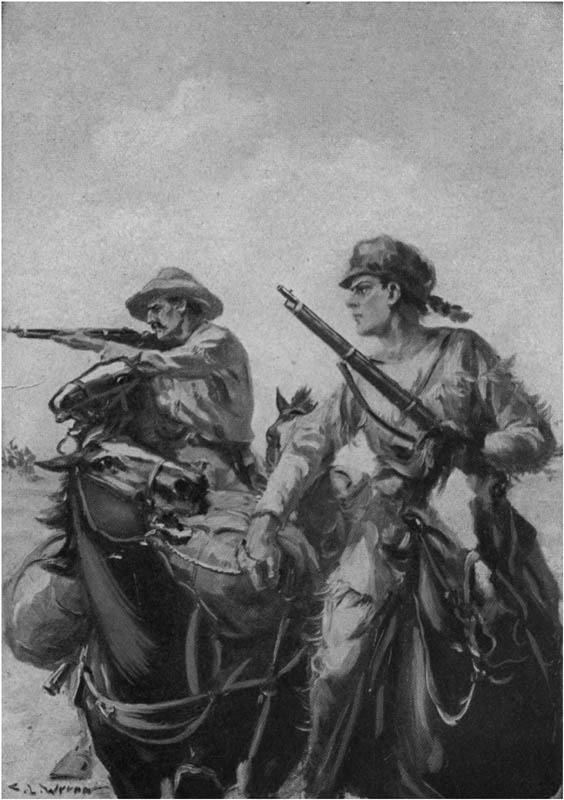 The rifle sprang to his shoulder...
