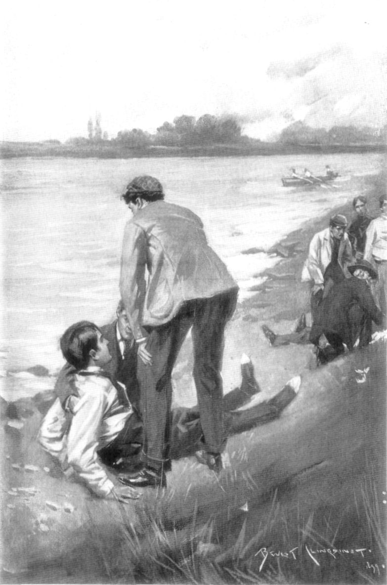 Stay where you are; The fellows are bringing a boat.