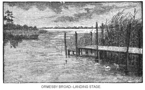 Ormesby Broad—Landing stage