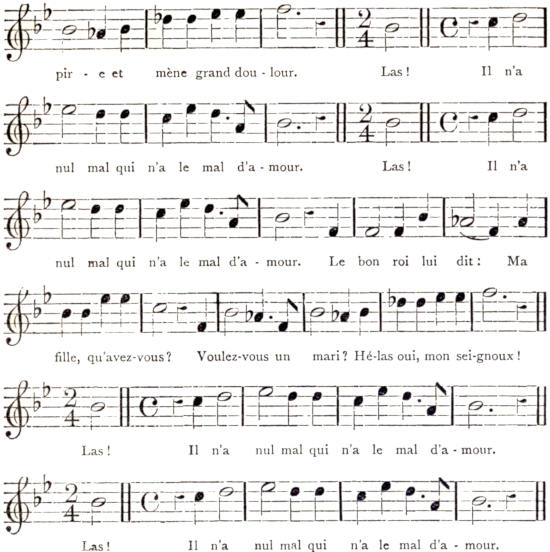 la fille du roi score part 2