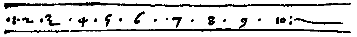 Numerals.