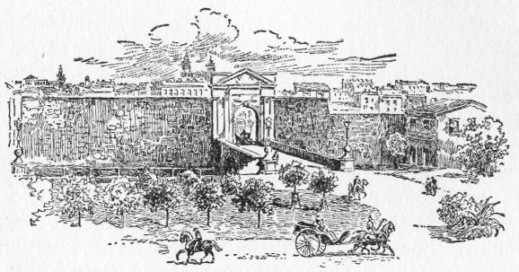 MONTSERRAT GATE IN CITY WALL OF HAVANA, BUILT 1780