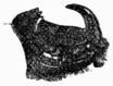 Fig. 436.—Head of Oryctes nasicornis, male. Fig. 436.—Head of Oryctes nasicornis, male.