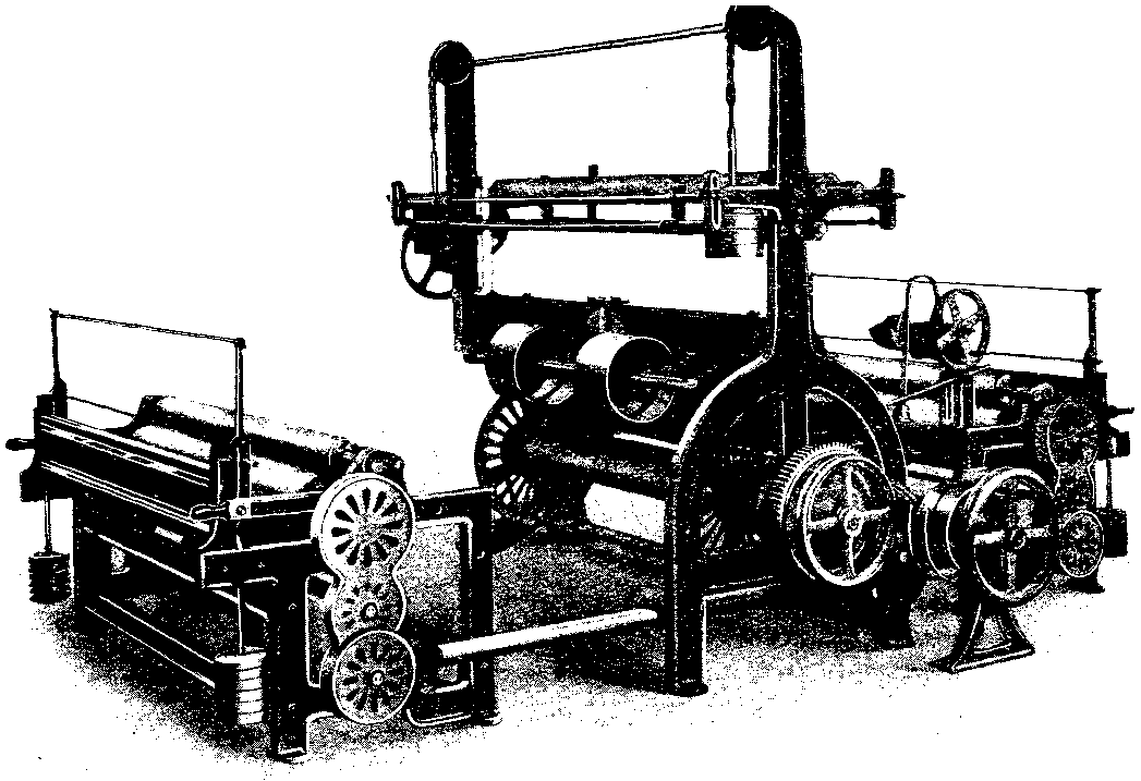 FIG. 29 WINDING-ON OR DRY BEAMING MACHINE
