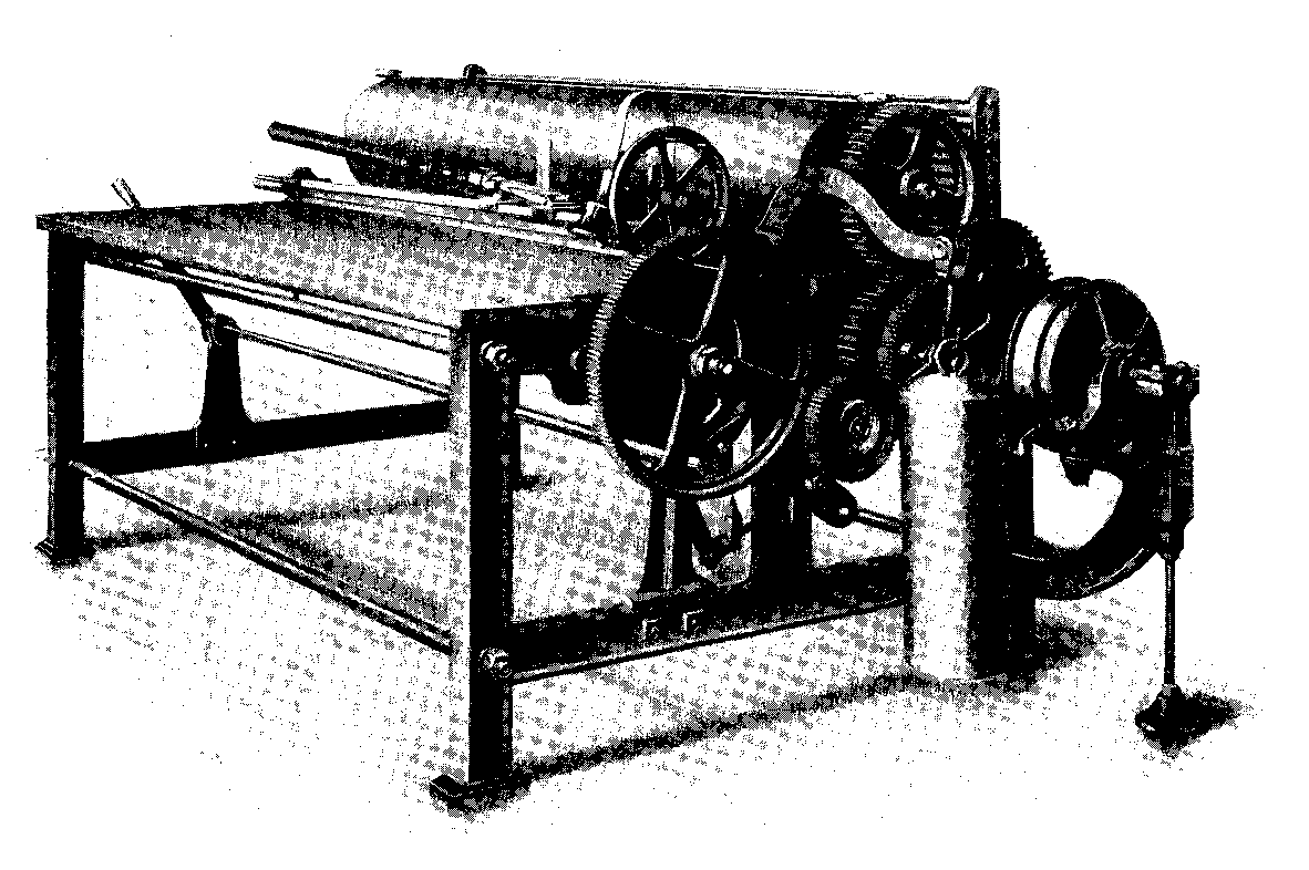 FIG 48 SEMI-MECHANICAL BAG OR SACK CUTTING MACHINE