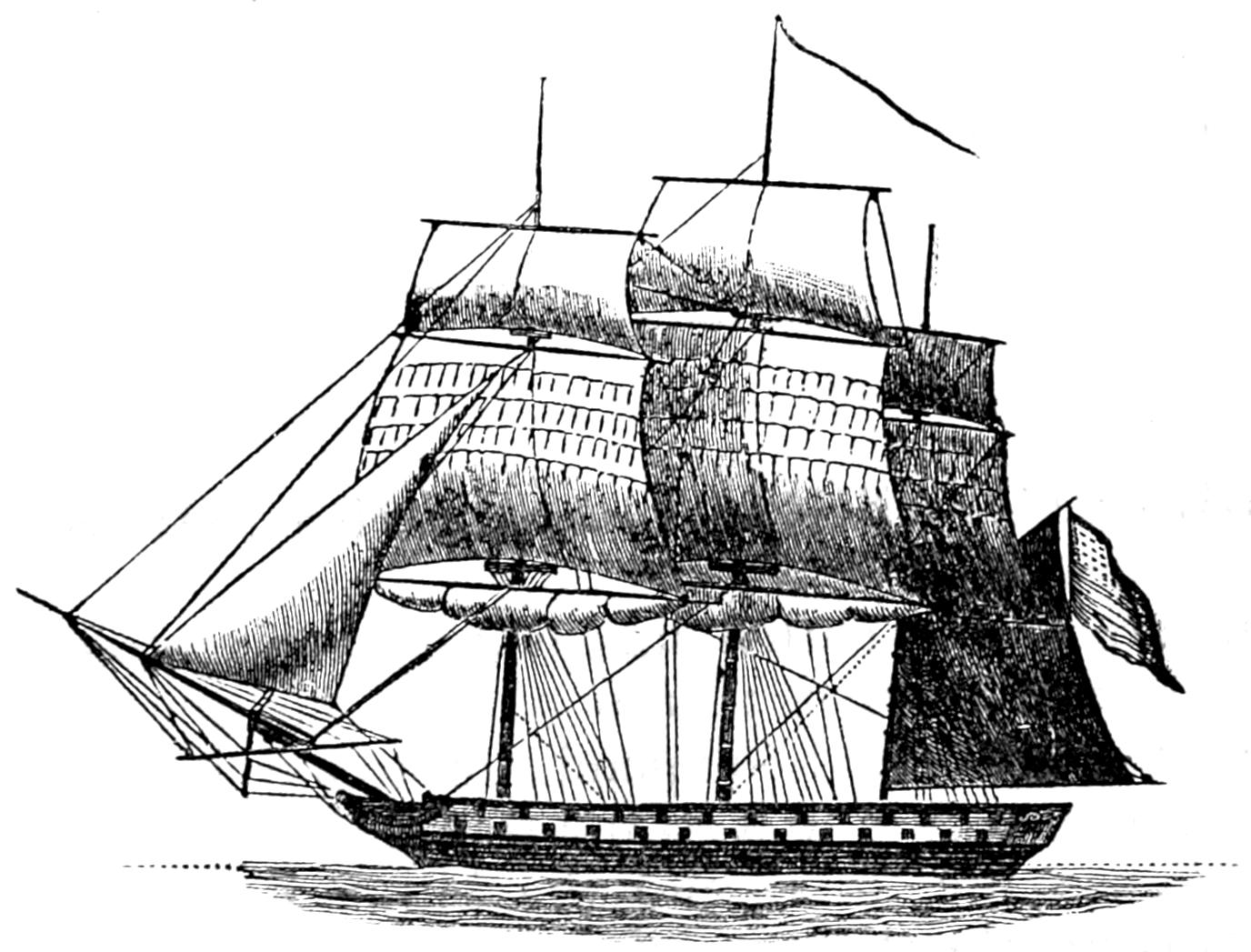 Sailing ship