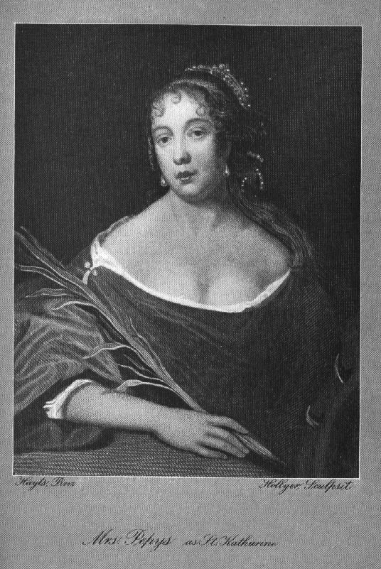 Mrs Pepys as St. Katharine