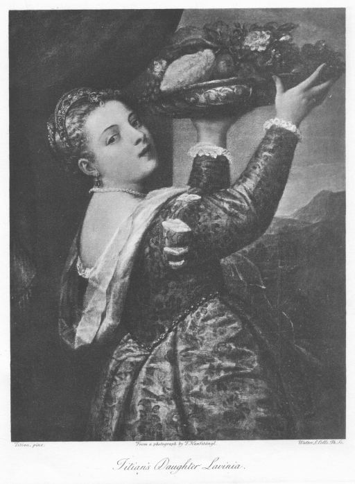 Titian's Daughter Lavinia. Titian's Daughter Lavinia.