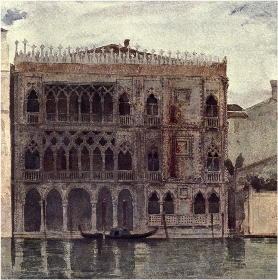 CA' D'ORO, VENICE. WATER COLOUR