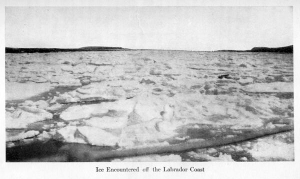 Ice Encountered off the Labrador Coast