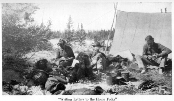 Writing Letters to the Home Folks