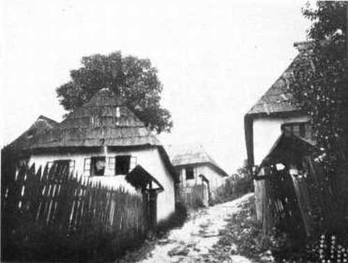 A VILLAGE OF NORTH MONTENEGRO. A VILLAGE OF NORTH MONTENEGRO.