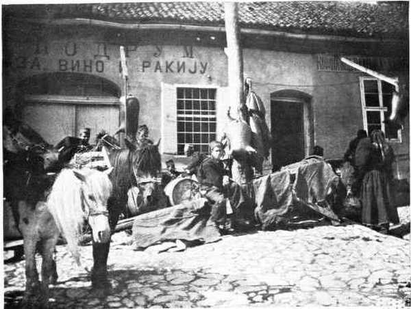 A WINE MARKET IN USKUB. A WINE MARKET IN USKUB.
